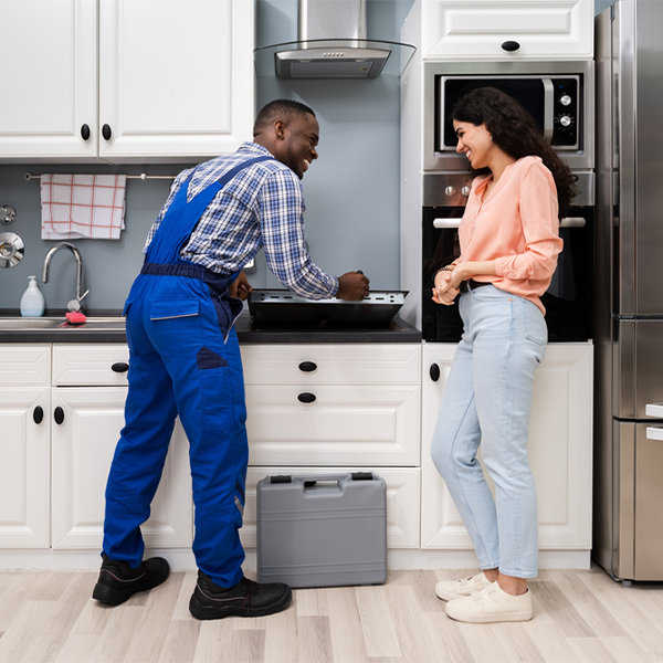 how long does it typically take to complete cooktop repair services in Bumpus Mills